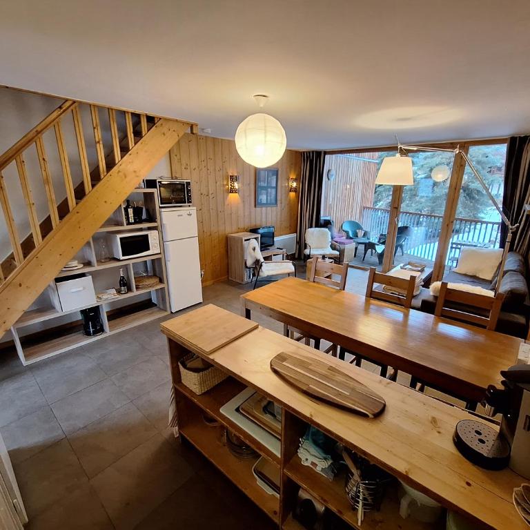 Duplex La Plagne - Montchavin, 4 Pièces, 3 chambres - Apartment mit 3 Schlafzimmern - 9