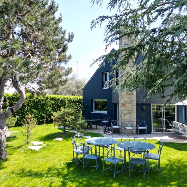 La villa M Vannes, villa les pieds dans l'eau sur le port, avec grand jacuzzi - Villa - Vue sur Mer - 14