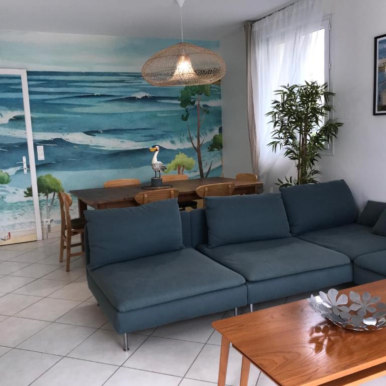 Devant la mer et la plage de ROYAN PONTAILLAC, 4chambres 2 à 8 personnes - Villa - 8