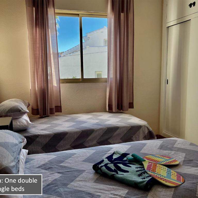 CALABELLA 1 Pirate View, frontline beach la Cala de Mijas, Wi-Fi - Apartamento de 3 dormitorios - 13