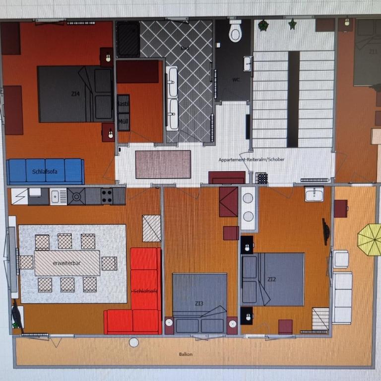 Appartement-Reiteralm Schober - Apartment - 3