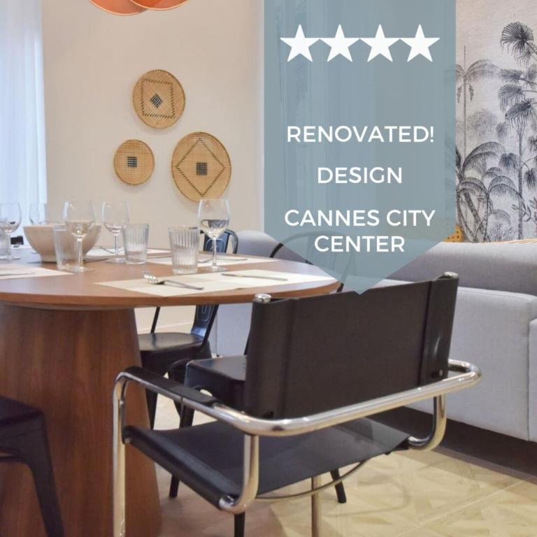 4P moderne en centre-ville 5min Palais & plages ! - Appartement - 1