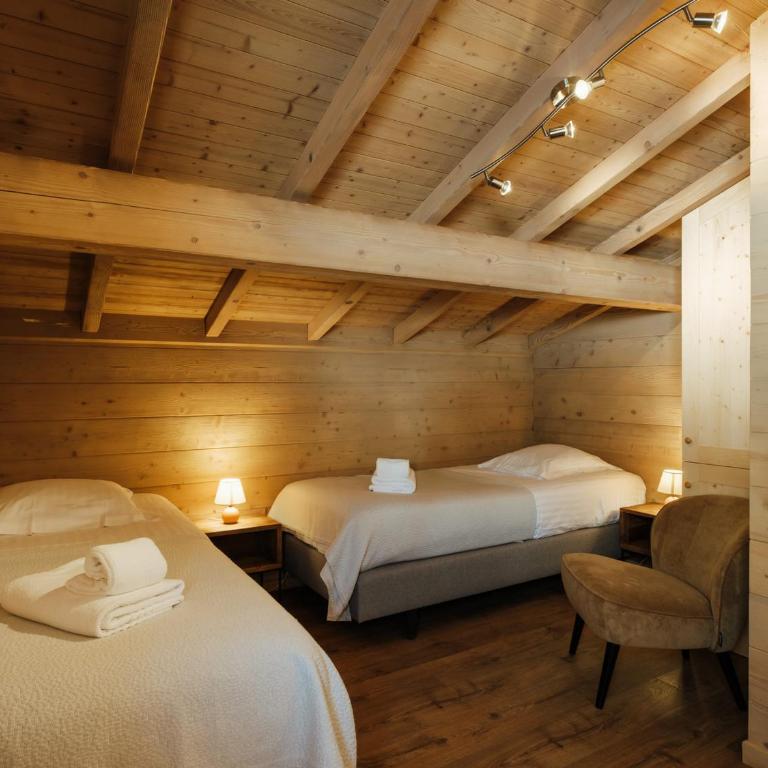 Chalet 4★, 8 pers, cosy, proche pistes, La Clusaz - FR-1-304-262 - Chalet (8 Adulti) - 8