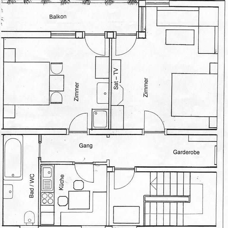 Haus Gerlinde Danler - Apartment mit 2 Schlafzimmern - 11