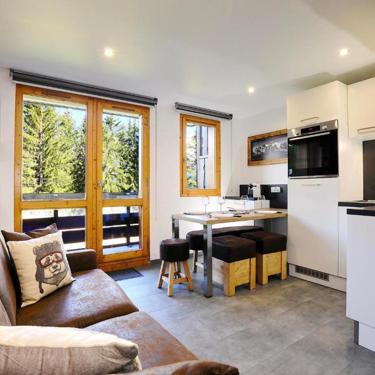 Nid Douillet Rénové à Courchevel: 4 Pers, Ski aux Pieds, Wifi - Apartamento de 1 dormitorio - 1