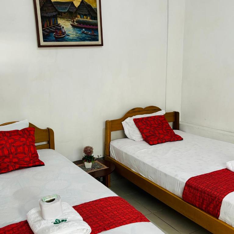 Hospedaje Casa Amazónica Iquitos - Habitación Doble con baño - 1 o 2 camas - 3