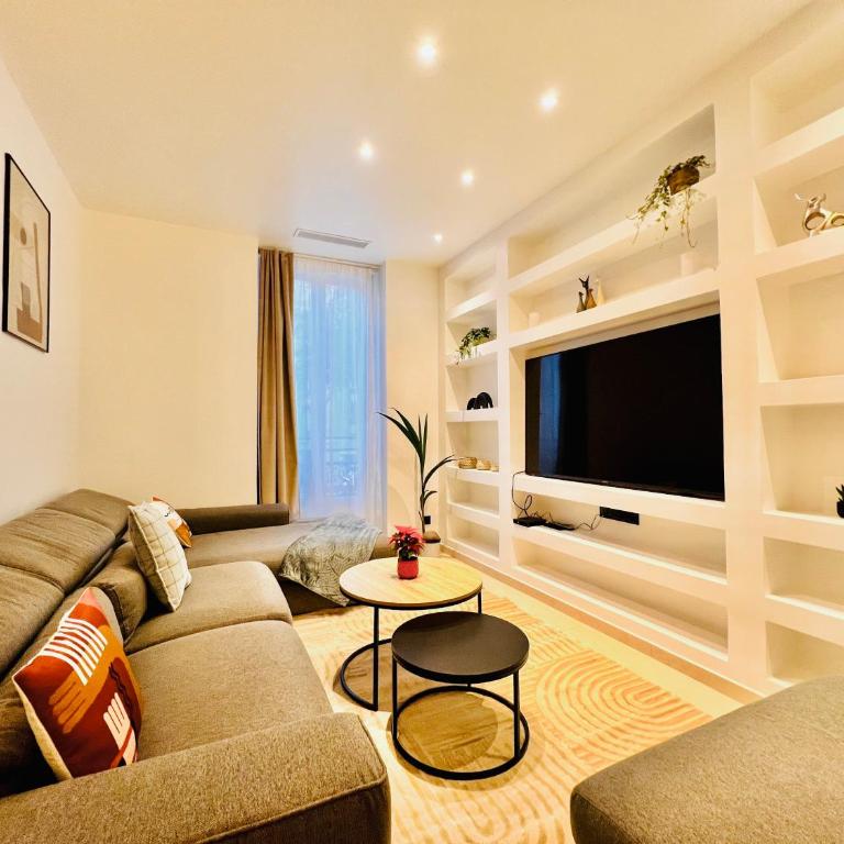 Apartment Malaussena - Reception 24&7 - Center Libération - Appartement 2 Chambres - 6