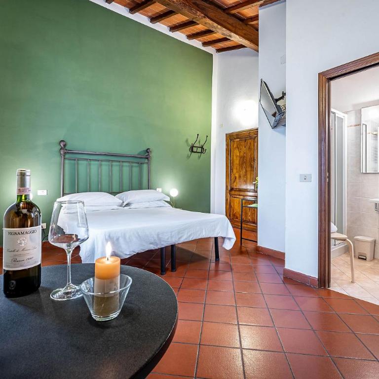 B&B La Fornace Di Racciano - Camera Deluxe Matrimoniale/Doppia con Letti Singoli con Vista Città - 1