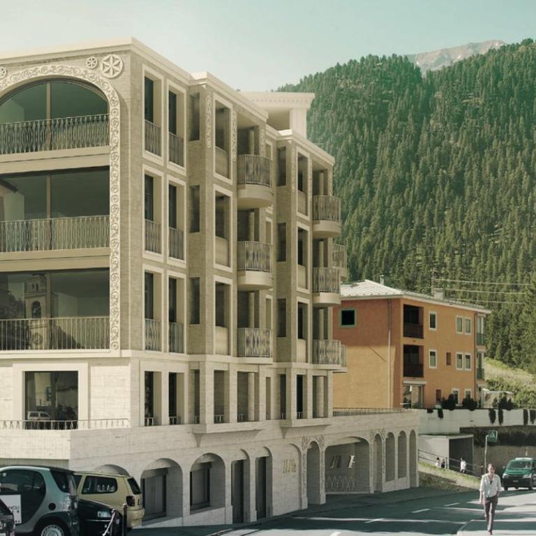 Sporthotel Pontresina - Apartment Il Piz 3 - 1