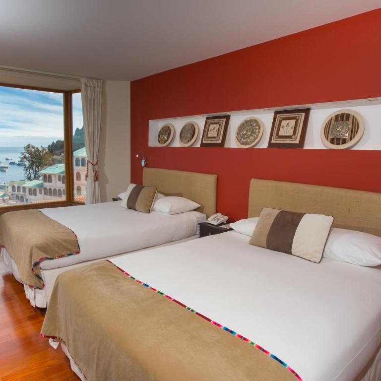 Hotel Rosario Lago Titicaca - Habitación Doble Premier con 2 camas dobles - 9