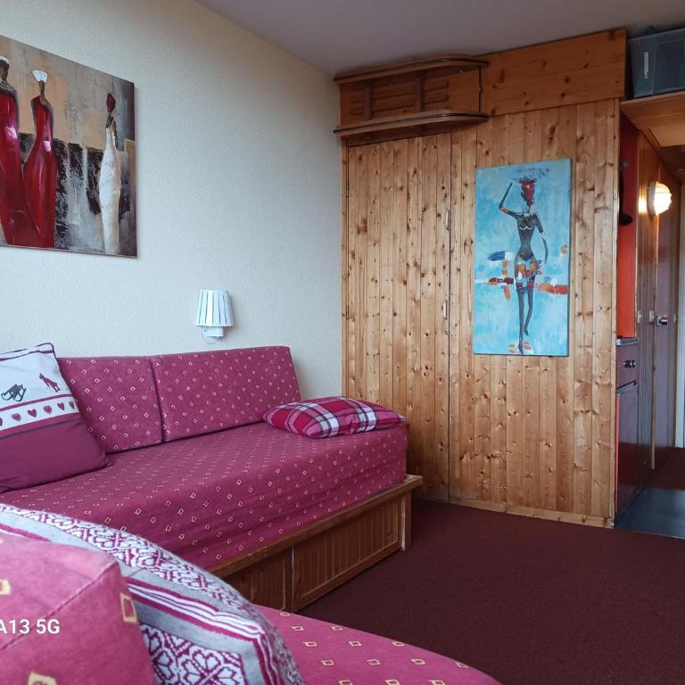 Studio cosy pour 2 aux Arcs 1800, animaux admis - FR-1-411-921 - Studio - 2