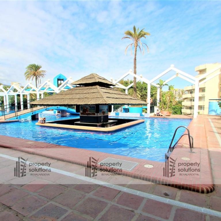 BENALBEACH 1010 - Vista al mar - Piscina todo el año - Primera linea de playa - One-Bedroom Apartment - 1
