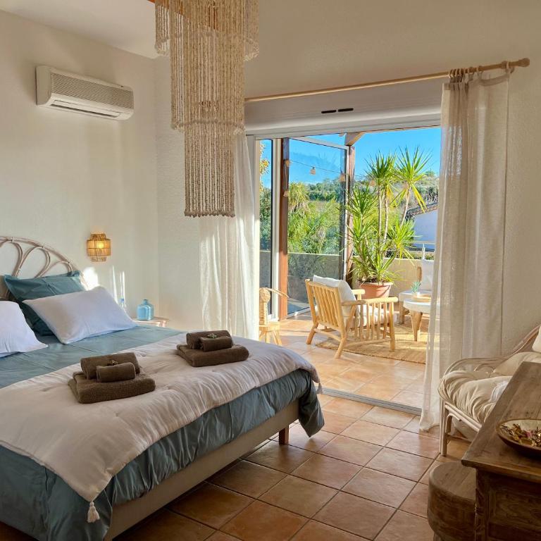 Au Bonheur Dezange - Chambre Double avec Terrasse - 1