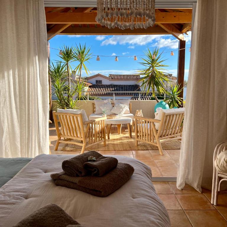 Au Bonheur Dezange - Chambre Double avec Terrasse - 4