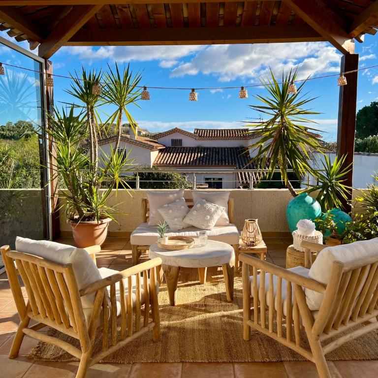 Au Bonheur Dezange - Chambre Double avec Terrasse - 6