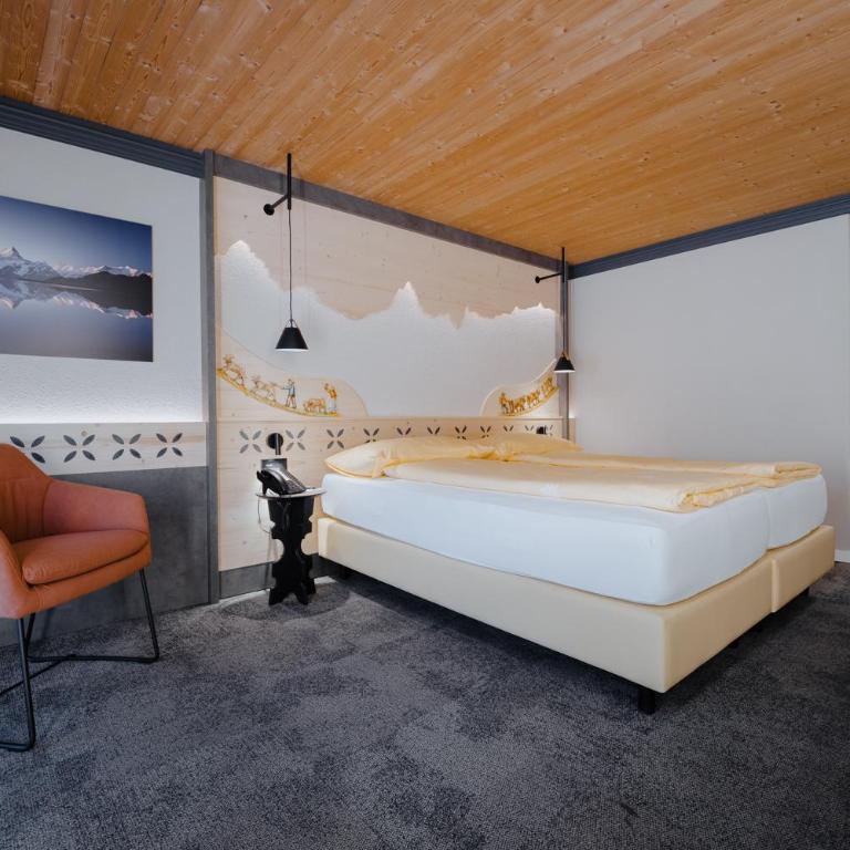 Hotel Central Wolter - Grindelwald - Superior Doppelzimmer mit Blick auf den Eiger - 1