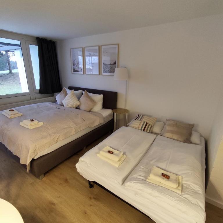 Sauna, Pool und Gartenzugang oder Balkon - Appartement 1 Chambre - 11