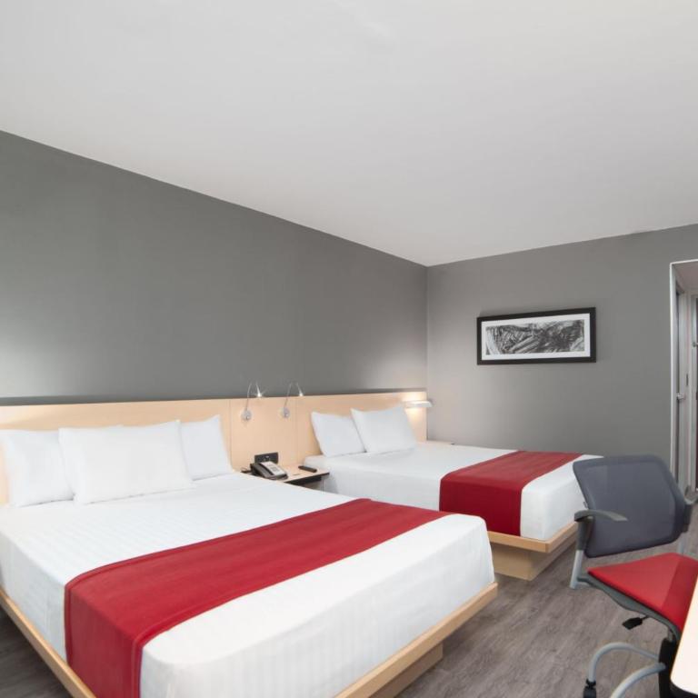 City Express by Marriott Puebla Centro - Habitación Doble - 2 camas dobles - 4