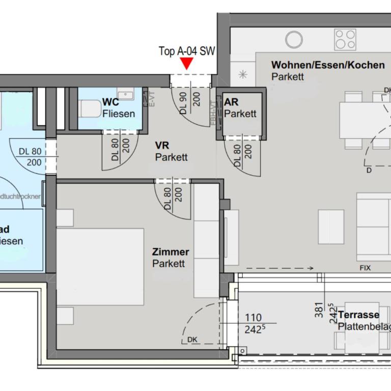 Almappartement Nassfeld- Sonnenalpe - Apartment mit 1 Schlafzimmer - 23