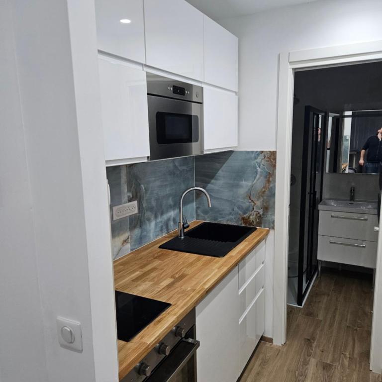 Lovely appartement near sea and Monaco with free parking - Appartement 1 Chambre - 52