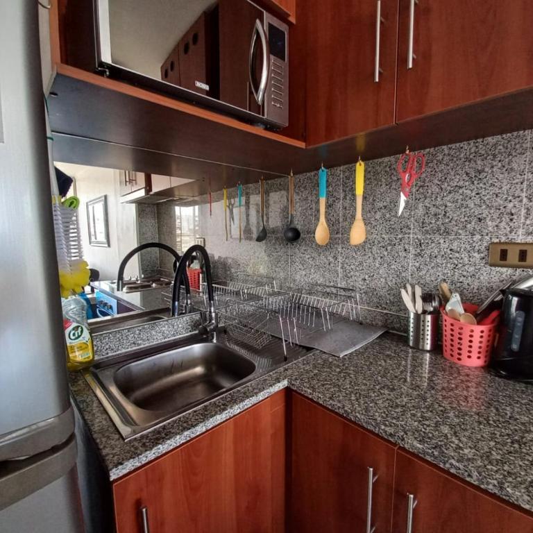Departamento cercano a la playa, con estacionamiento - Two-Bedroom Apartment - 67