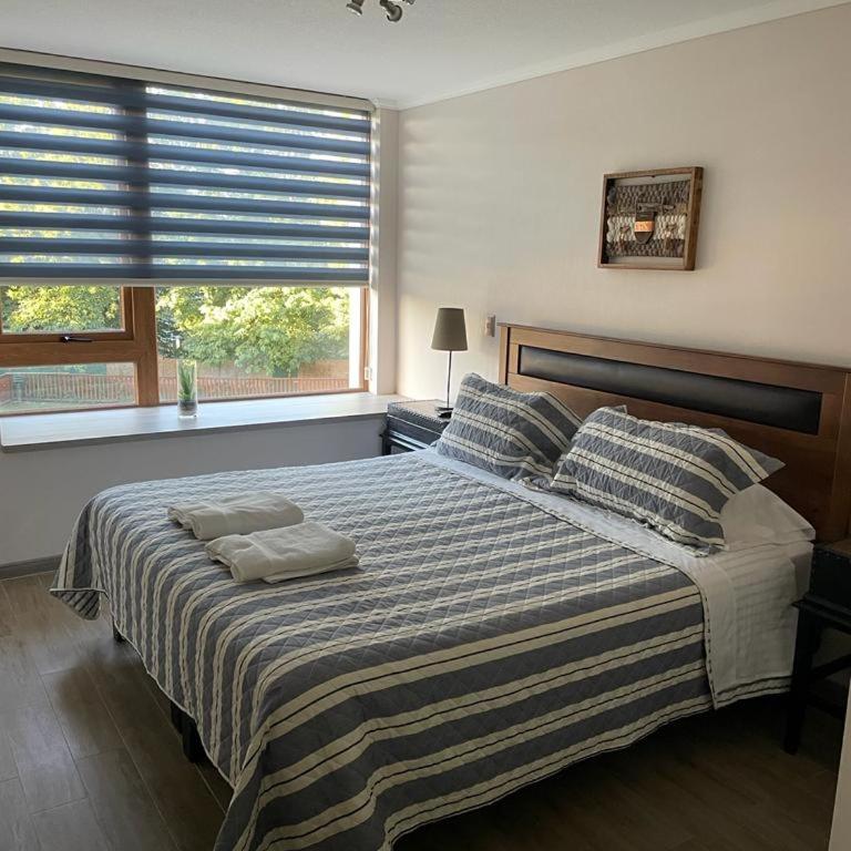 Departamento Pucón - Parque Condominio Castaños de Alicura - Apartamento con vistas a la piscina - 7