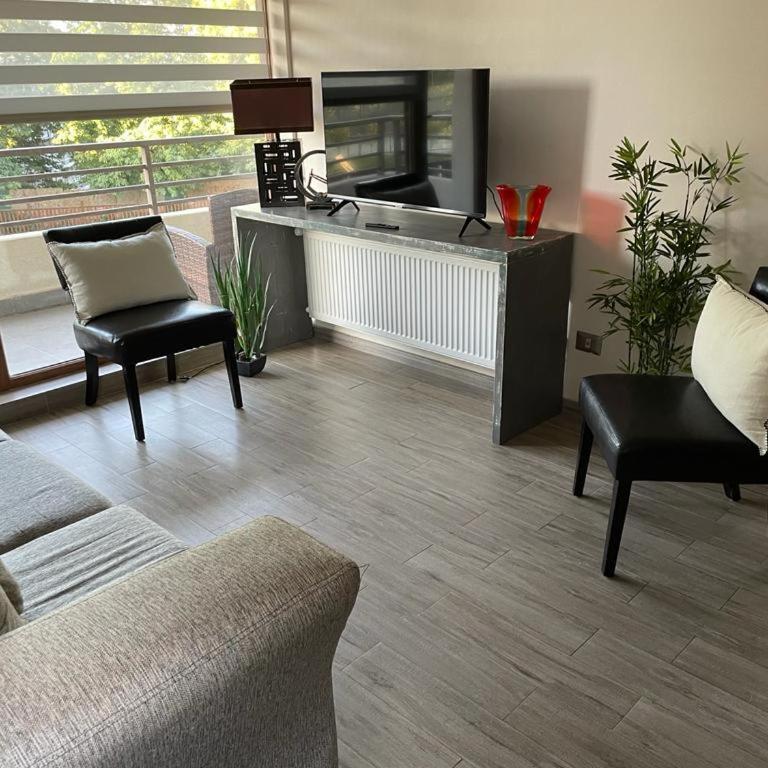 Departamento Pucón - Parque Condominio Castaños de Alicura - Apartamento con vistas a la piscina - 4