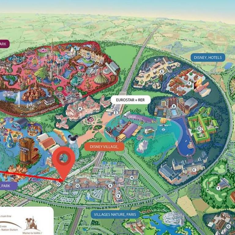 Disneyland Paris 70m² face Parc, place Ariane - Appartamento con 2 Camere da Letto - 18