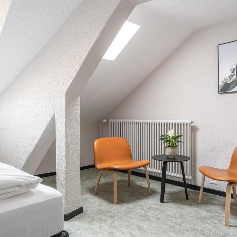 Hotel Goldener Stern - Self check-in - Superior Rooftop 6-Bed Room - 10