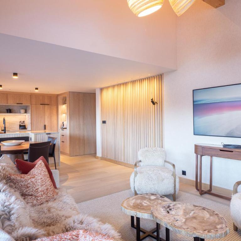 La Ruinette- Stylish 4-bed, centre of Verbier - Appartement avec Vue sur la Montagne - 4
