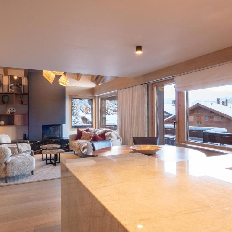 La Ruinette- Stylish 4-bed, centre of Verbier - Appartement avec Vue sur la Montagne - 8