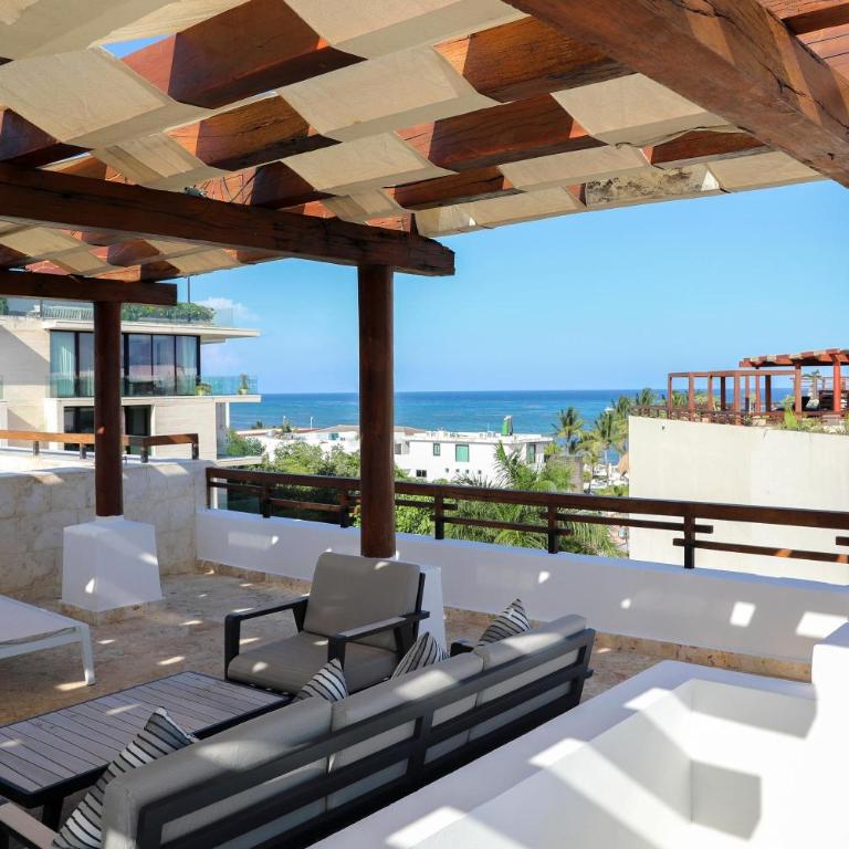 ATC18 2bed Ocean View penthouse with jacuzzi and private pool - Two-Bedroom Apartment - 8