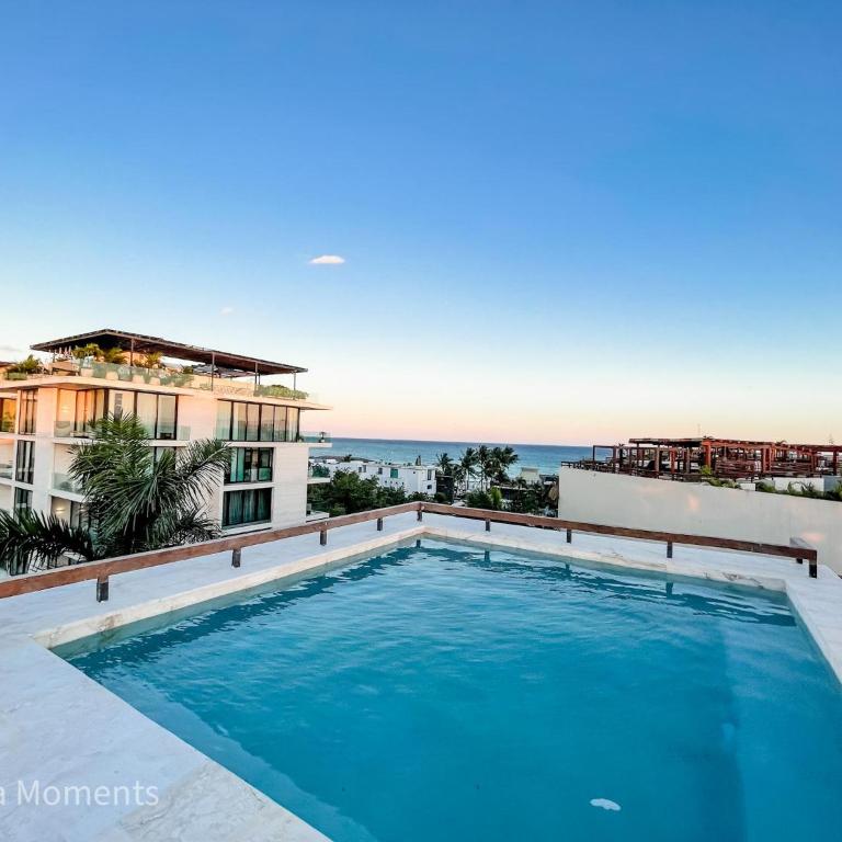 ATC18 2bed Ocean View penthouse with jacuzzi and private pool - Two-Bedroom Apartment - 32