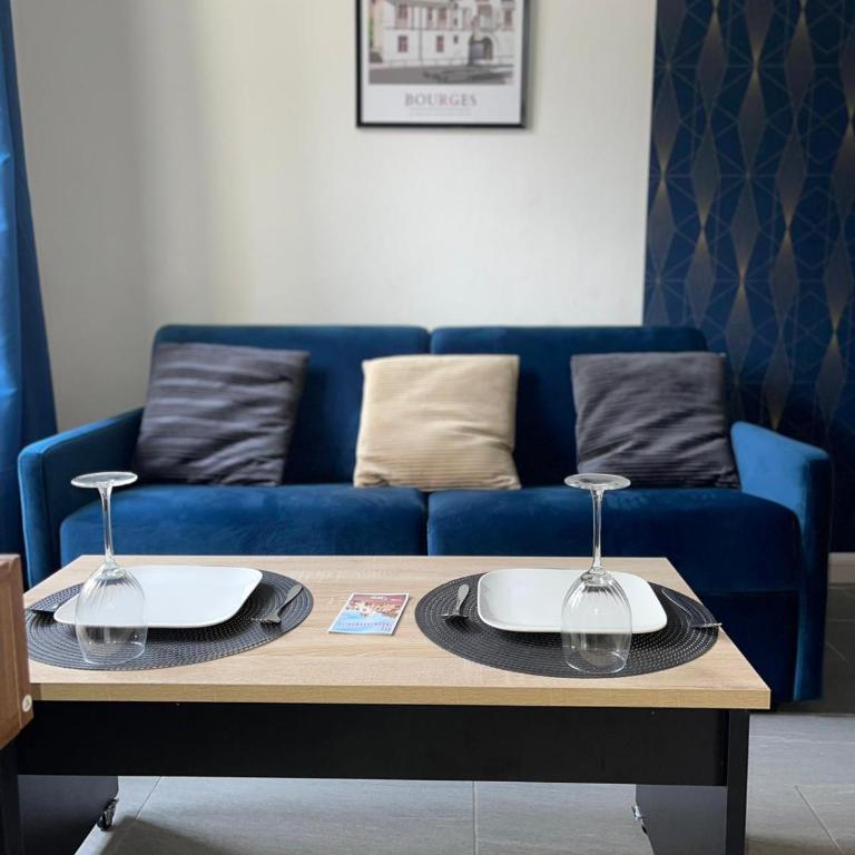 Le bleu velours, studio centre ville historique - Studio - 1