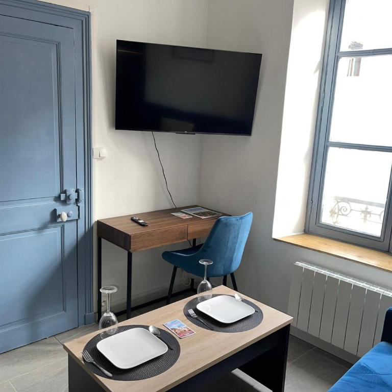 Le bleu velours, studio centre ville historique - Studio - 29