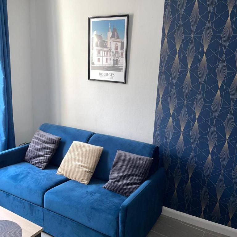 Le bleu velours, studio centre ville historique - Studio - 40