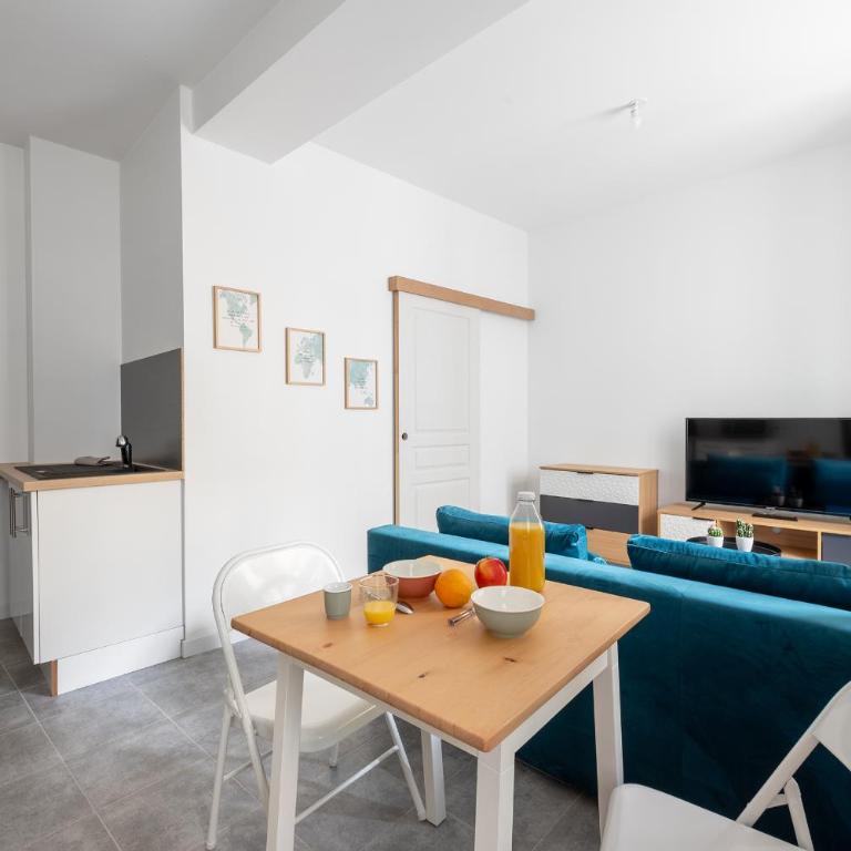 Les studios Jean Bringer - Carcassonne centre-ville - Studio mit Schlafsofa - 1