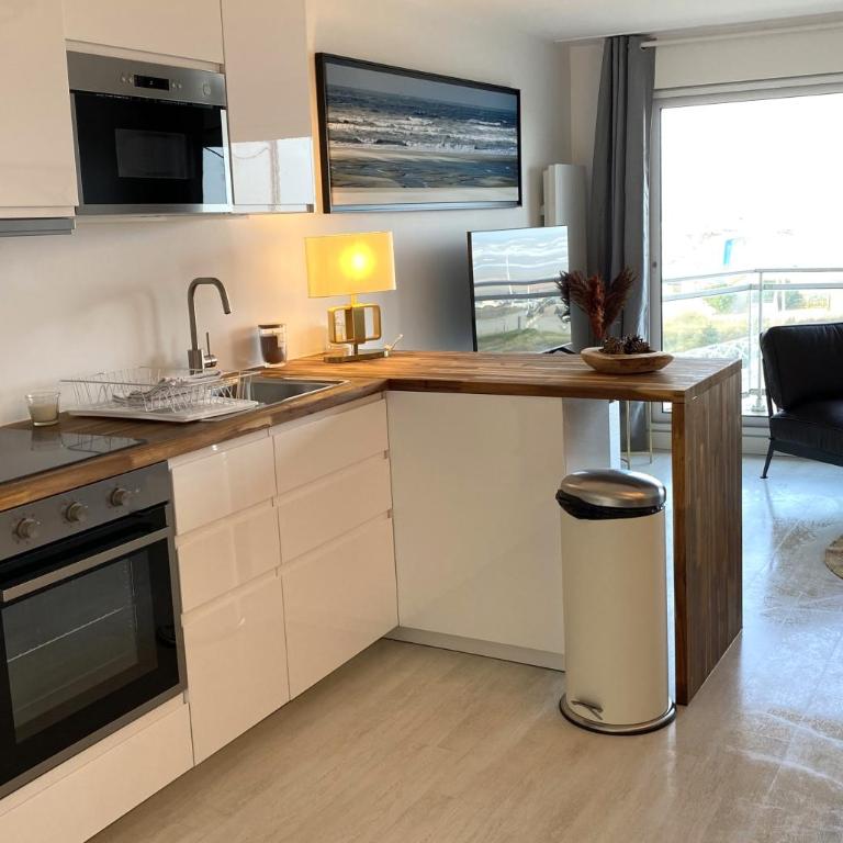 T2 cabine traversant vue front de mer Le Touquet Paris-Plage - Apartment mit 2 Schlafzimmern - 3