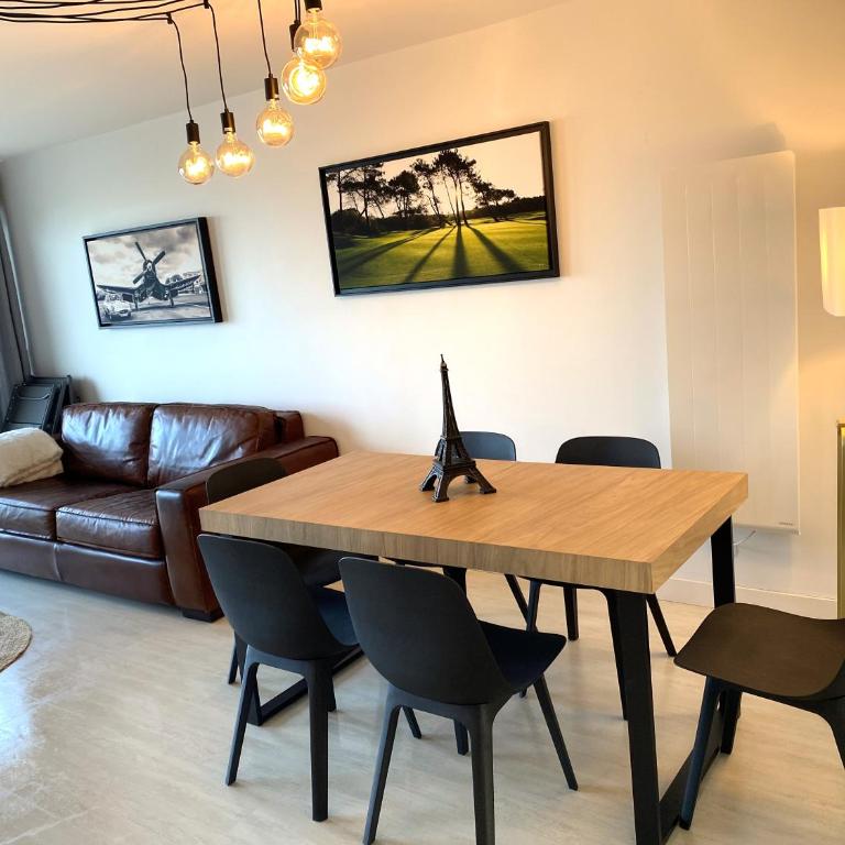 T2 cabine traversant vue front de mer Le Touquet Paris-Plage - Apartment mit 2 Schlafzimmern - 4
