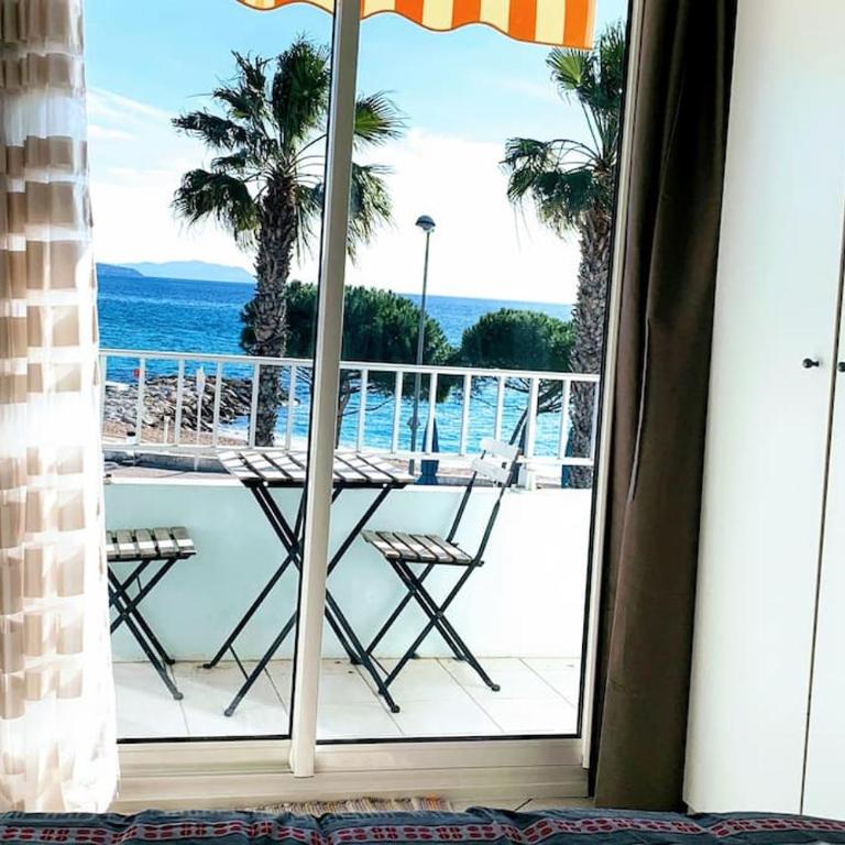 T3 sur la plage vue féerique mer,wifi, parking inclus , clim - Appartamento con 2 Camere da Letto - 23