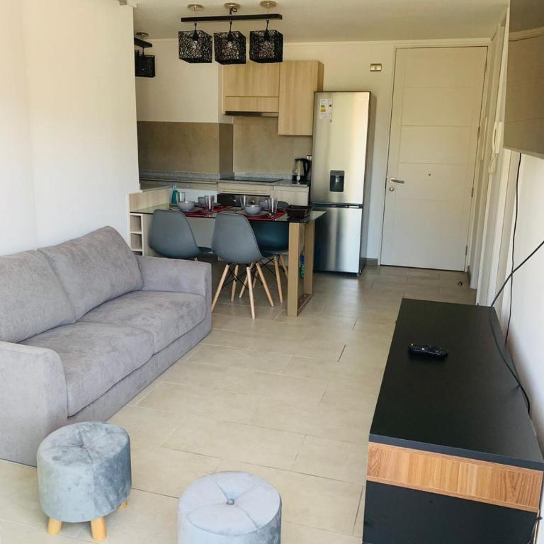 Depto Condominio 4 esquinas, a pasos de la playa - Two-Bedroom Apartment - 1