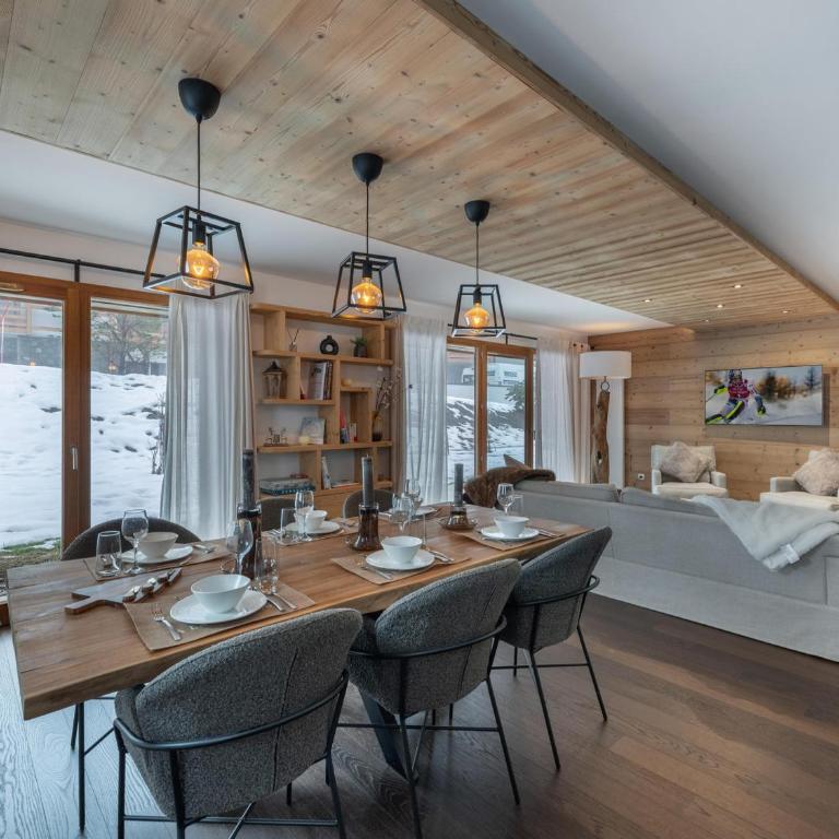 Appartement spacieux à Megève, 3 ch, près des pistes, parking privé - FR-1-569-139 - Appartement - 8