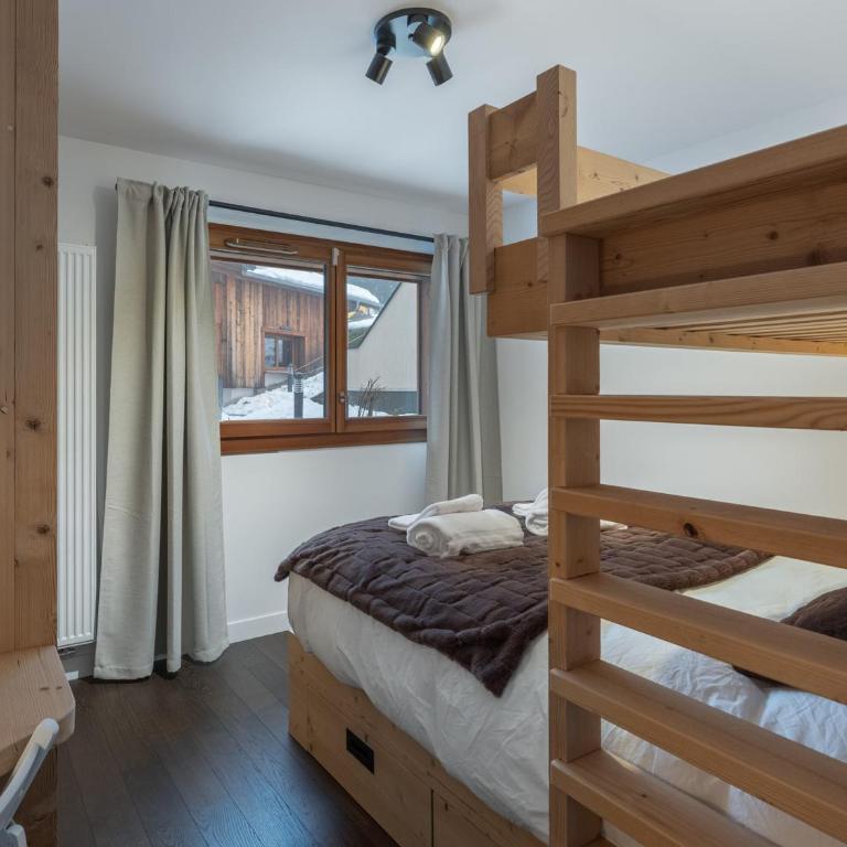 Appartement spacieux à Megève, 3 ch, près des pistes, parking privé - FR-1-569-139 - Appartement - 13