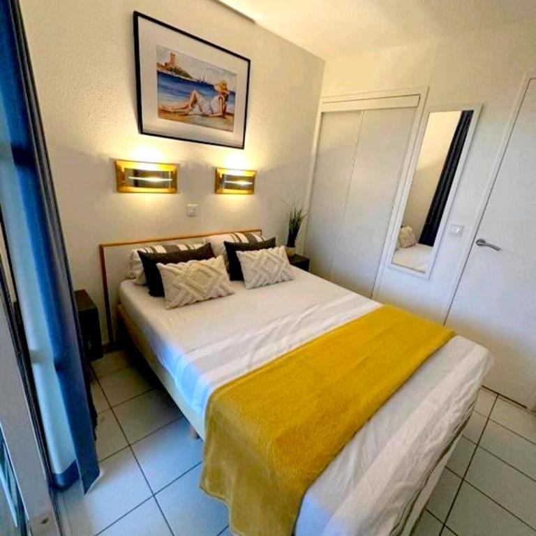 Dans un cadre d'exception, Vue mer panoramique à Agay Côte d'Azur, Village Vacances Cap Esterel, 2 chambres, avec jardin, golf, climatisation, Wifi, 5 piscines - Appartement - Vue sur Mer - 14