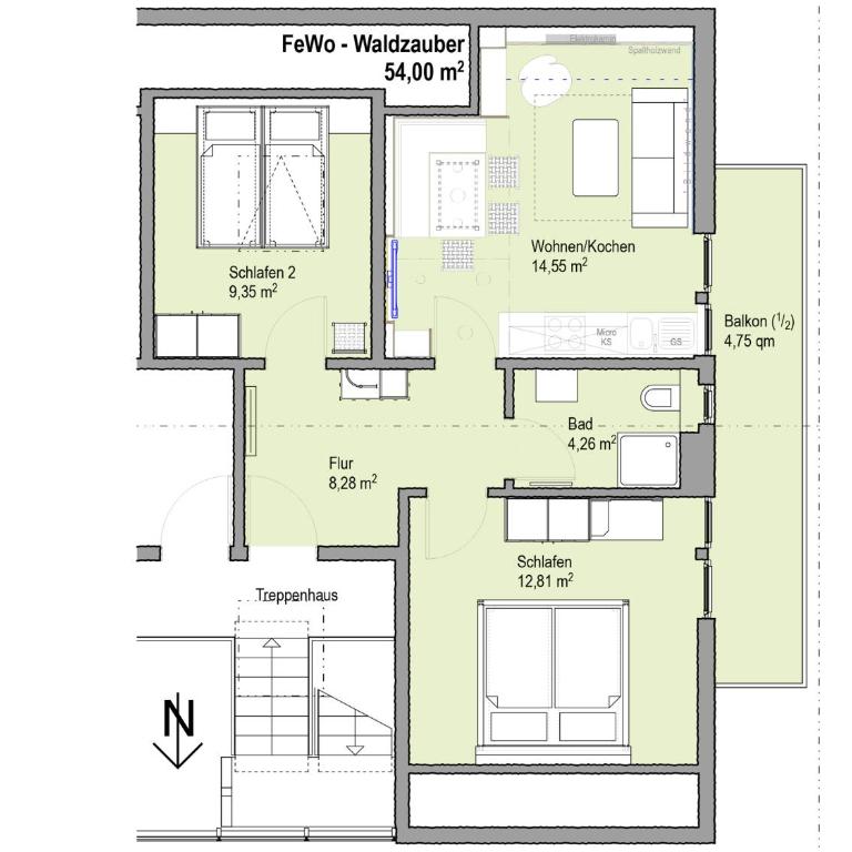 Haus Bergahorn Allgäu - Sommer mit Bergbahnticket - Apartment mit Balkon - 2