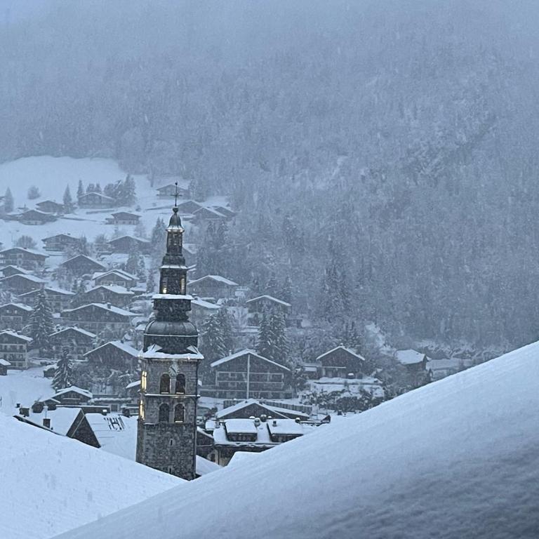 Duplex skis aux pieds centre village - 6 couchages - 2 salles de bain - Appartement 2 Chambres - 5
