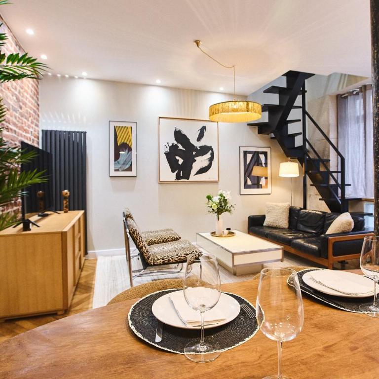 Boutik Boheme - Triplex Monceau - Appartement 3 Chambres - 17