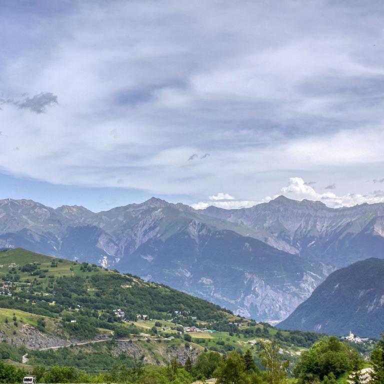 Les Aiguilles d'Arves - Vue montagne à au Corbier - Studio - 11