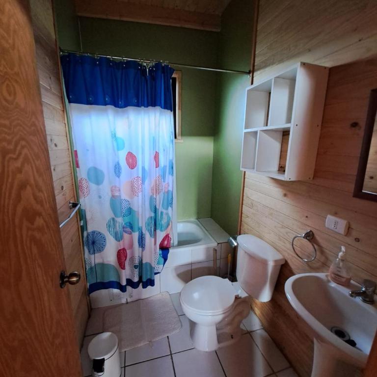 Cabañas M&R Lago Ranco - Two-Bedroom House - 6