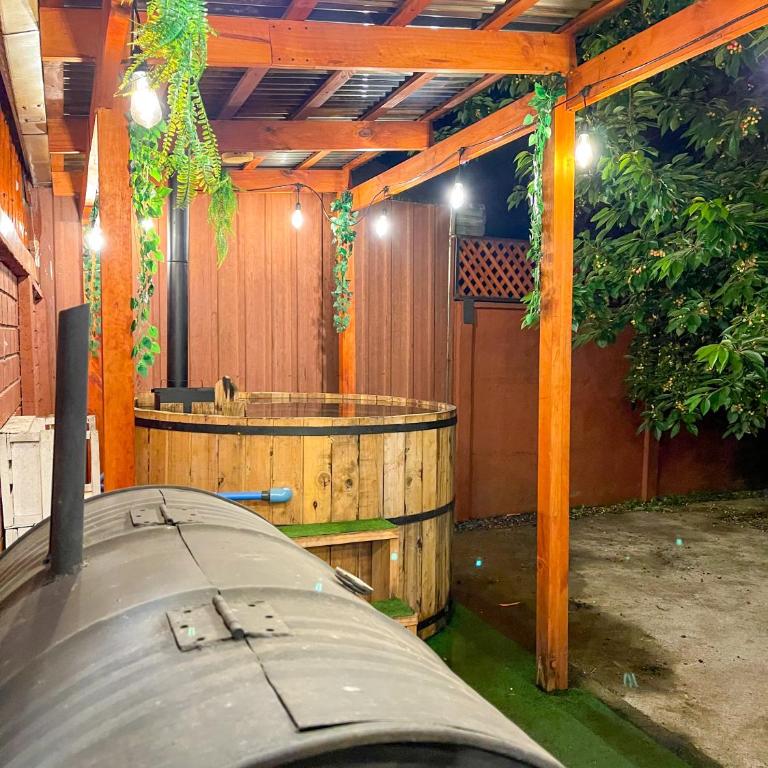 Cabaña pucon centro, con tinaja - Casa de 2 dormitorios - 12